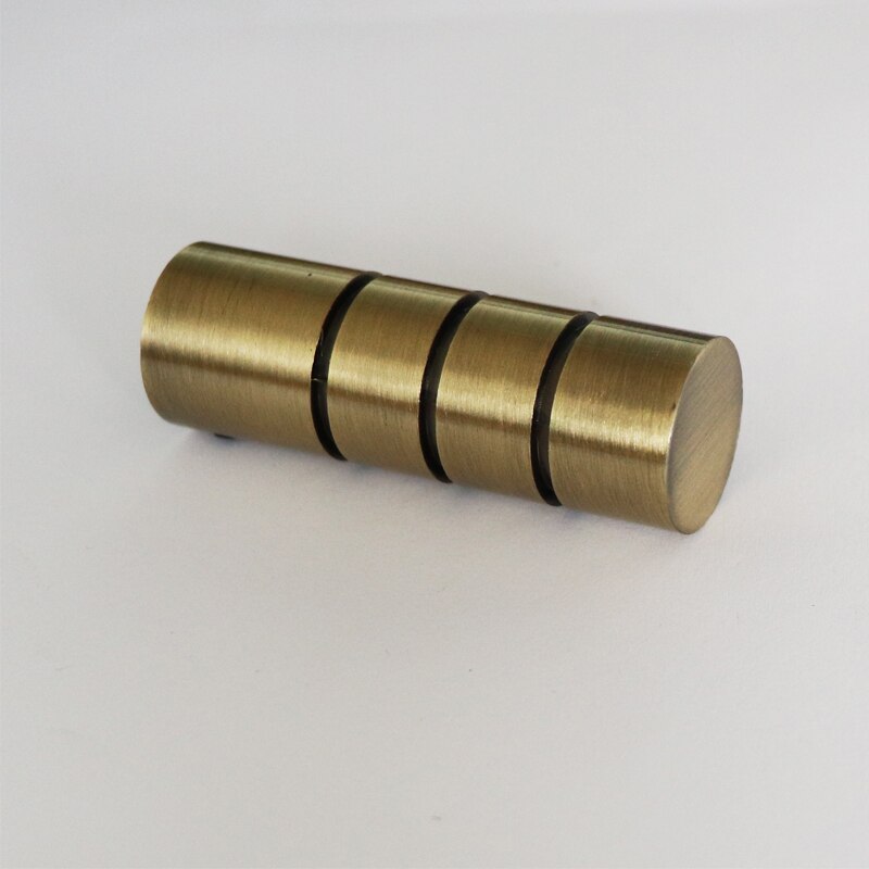 Embouts de tringle à rideau, ø 19mm, ANDRA, accessoires de décoration de fenêtres: bronze