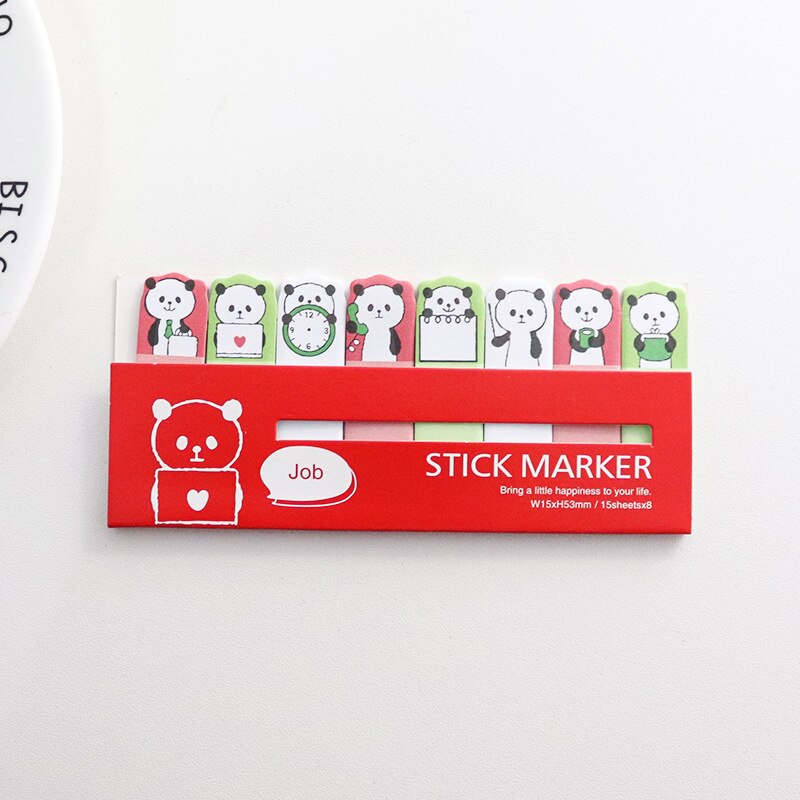 Koreaanse Briefpapier Memo Mini Dier Kawaii Planner Stickers Vaste Bericht Papier School Kantoorbenodigdheden Leuke Memo Pads: C