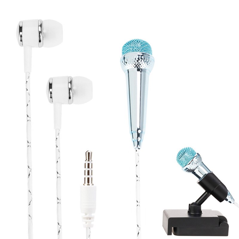 Microfoons 3.5mm Jack Microfoon Lavalier Tie Mikrofon Microfono Mic voor Mobiele Telefoon Spreken iphone 7 8 X karaoke