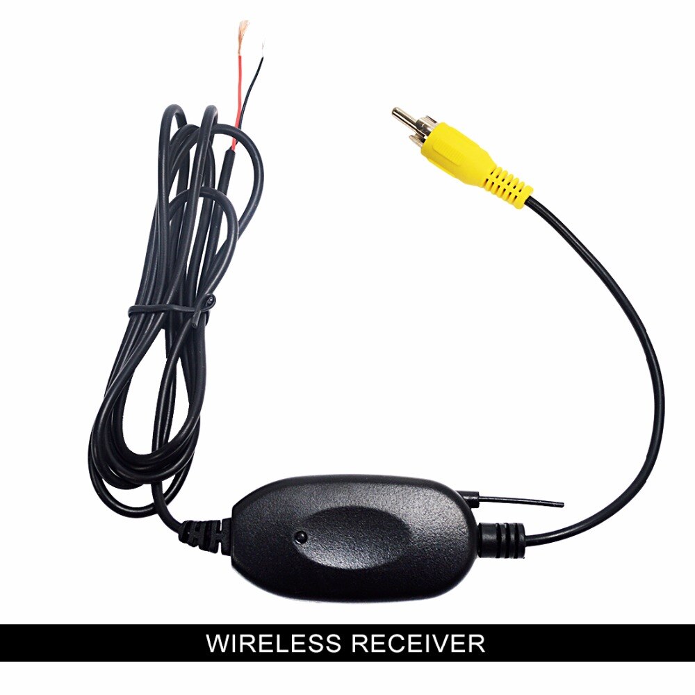 Car Rear View Camera 2.4G Wireless Video Transmitter Receiver Kit for Monitor Screen Reverse Backup Rearview Cam