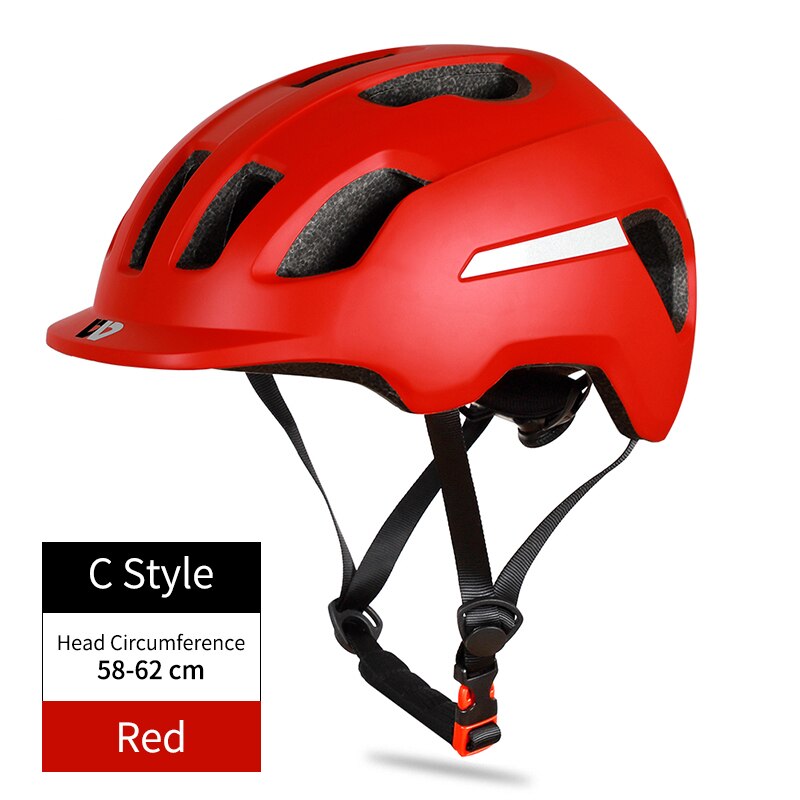 WEST BIKING Bicycle Helmet Trail XC MTB All-terrain Bike Helmet OFF-ROAD Casco Ciclismo Bicicleta Mountain Bike Cycling Helmet: C Style Red