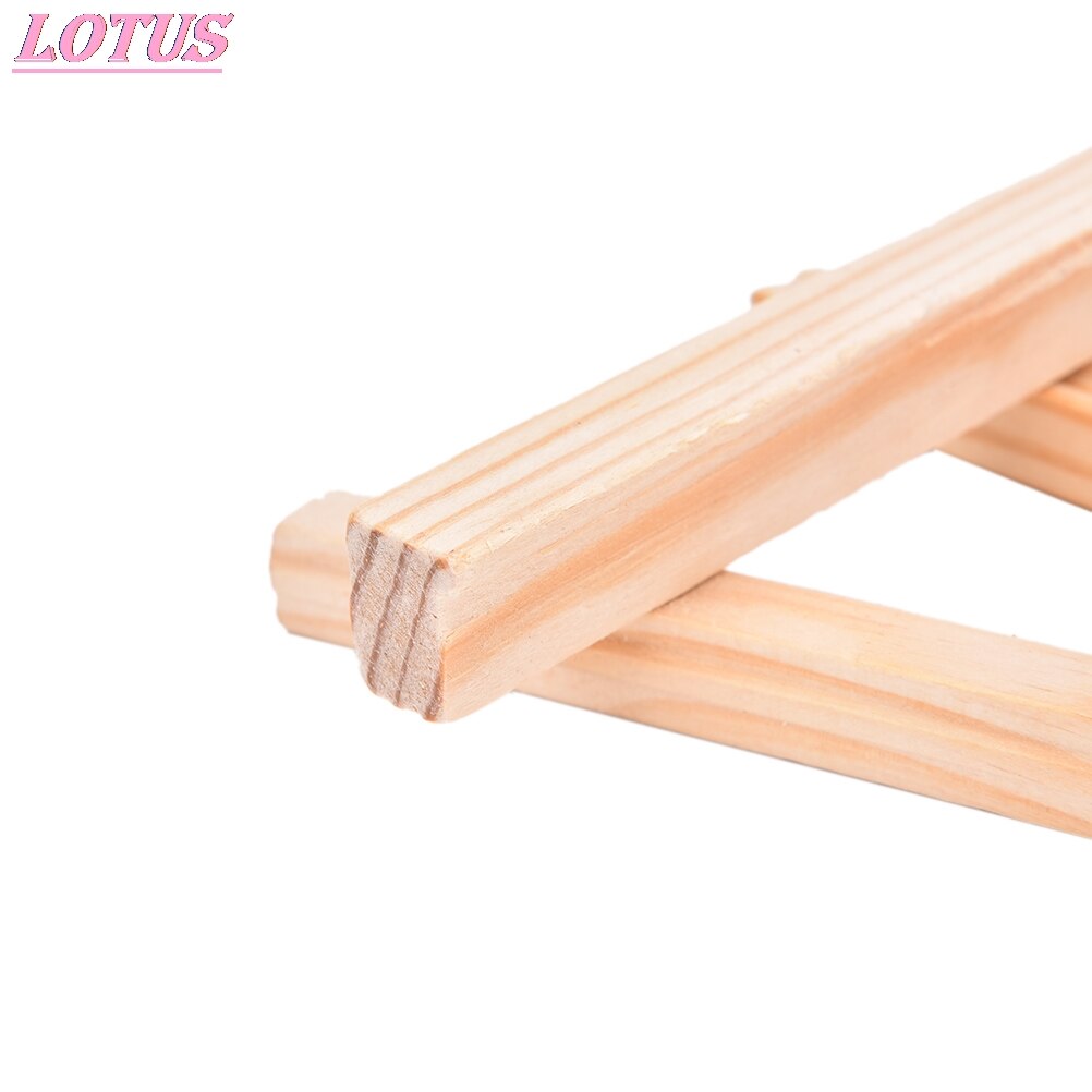 1Pcs Hout Kunstenaar Schildersezel Bruiloft Nummer Plaats Naam Card Stand Display Houder Frame Leuke Desk Decor Diy Levert 18*24Cm