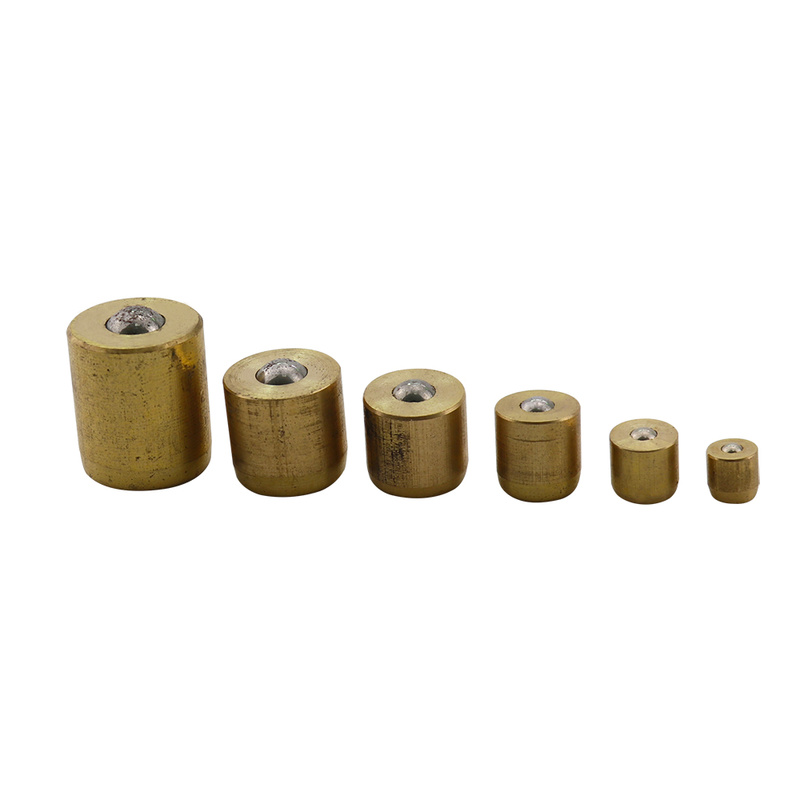 Engrasador de bola de latón para Motor de Gas, botón pulsador de presión de 5 piezas, taza de aceite y grasa, 6x6mm, 8x8mm, 8x10mm, 10x7mm, 10x10mm