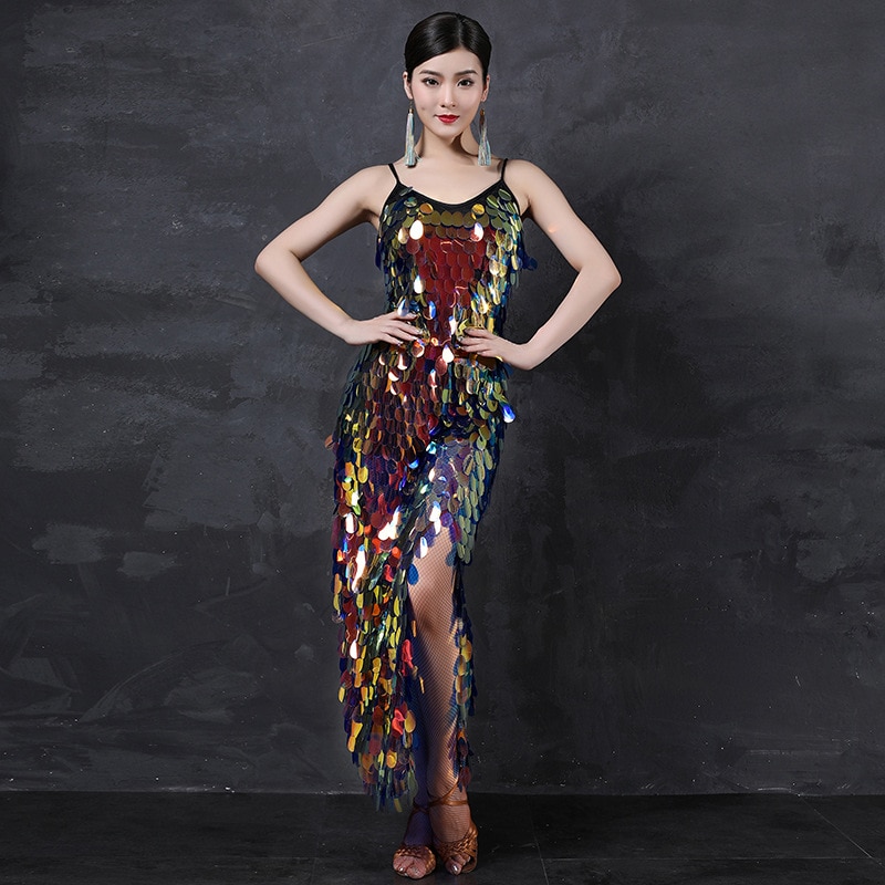 Costumi per La Danza Orientale Del Ventre Vestito danza Del Ventre Vestito Veste Danse Orientale Donne Bellydance Vestito XL Usura di Ballo di Pancia Delle Donne