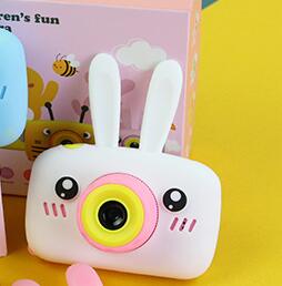 2MP 1080P Kids Camera Nemen Foto En Video Camera Educatief Digitale Babyfoon: Roze