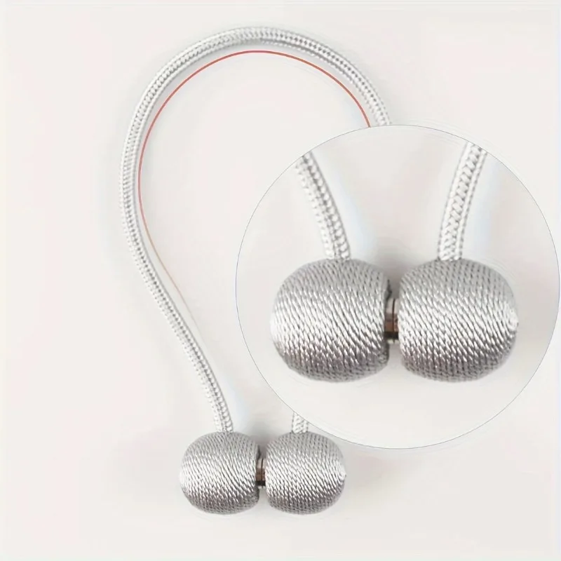 Magnetiska gardinfästen, gardinfästen för hörlurar, gardindekorationer för hem och utomhusbruk, sovrum och kontor