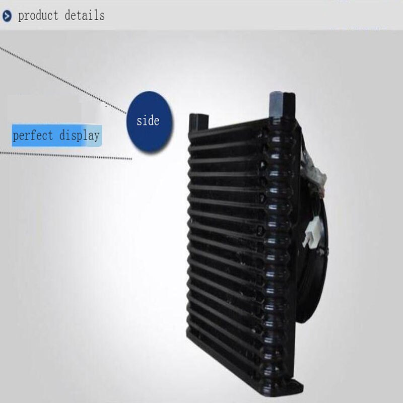 Air Oil Cooler Hydraulic Station Air Condenser Evaporator Unit universal Heat Exchanger Hydraulic Air Cooler AF1025