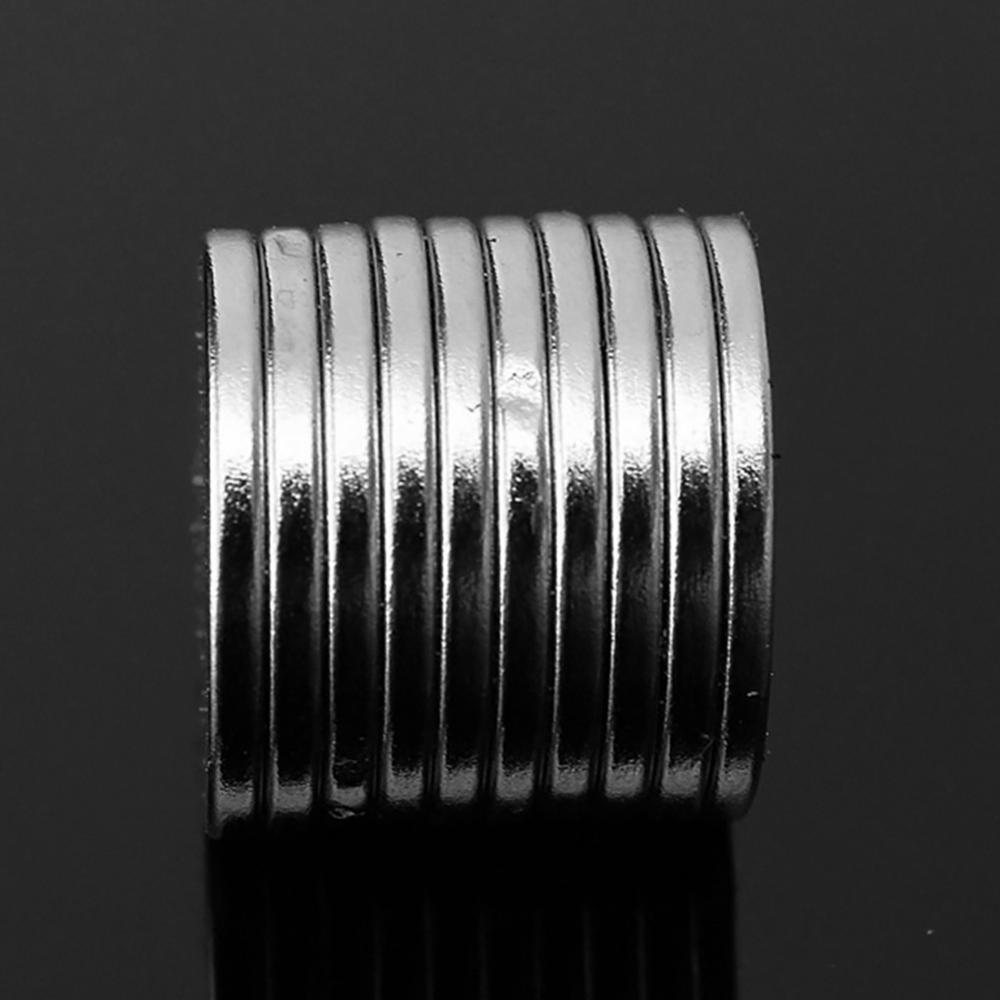 10 kpl 15 x 1.5mm n50 monikäyttöinen pyöreä levy harvinaisten maametallien tee itse erittäin vahvat magneetit jääkaapin askartelu akustiseen kenttäelektroniikkaan