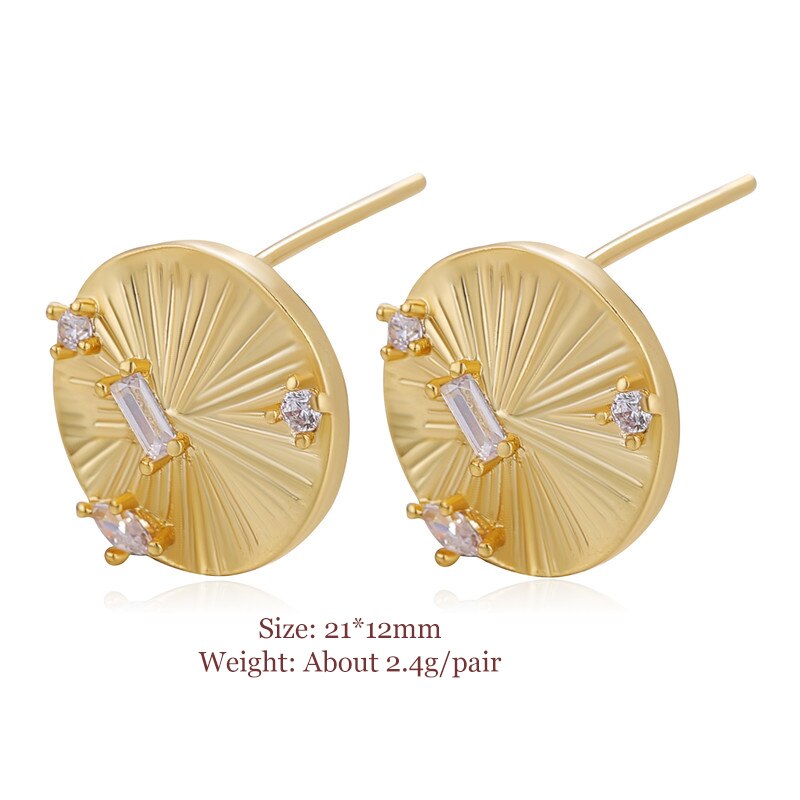 Multi-Stil Glänzende Strass Ohrring Haken Verschlüsse Zirkon Ohrringe Erkenntnisse Für Frauen DIY Schmuck Zubehör Liefert: 1621