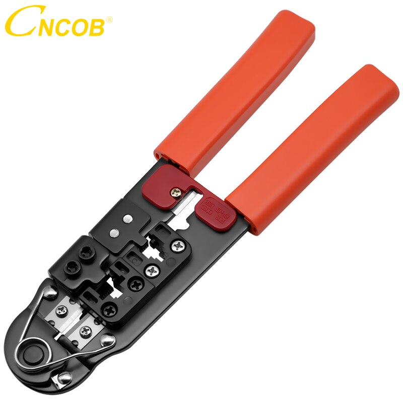 CNCOB Kabel Crimper, TELEFOON PLUG KRIMPTANG, 2 in Modulaire Krimptang, 8P8C/RJ-45, 6P6C/RJ12, 6P4C/RJ-11, 6P2C