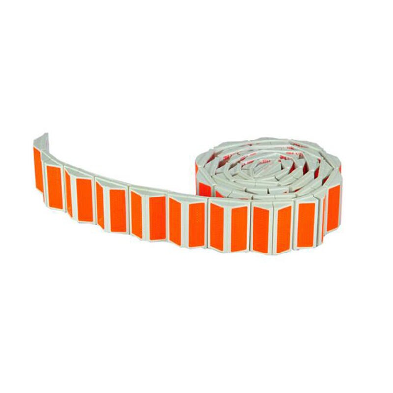 50mm * 1.5m spoel reflector, diamond grade reflecterende tape, retro-reflecterende tape roll (2 coil/pack)