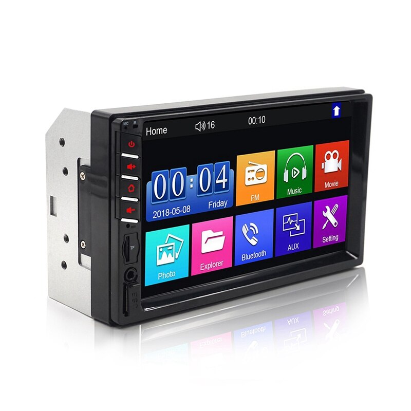 Radio Multimedia con Bluetooth para coche, Radio con reproductor Mp5, 7 pulgadas, LED, Hd, Sn, estéreo, 2 Din, 7035