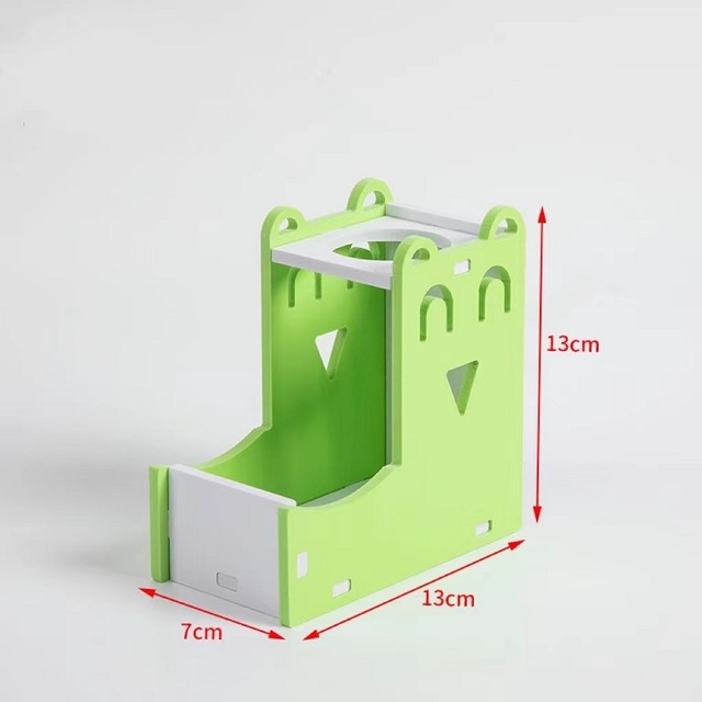 Abreuvoir Durable pour Hamster, petit porte-bouteille pour animaux de compagnie, mangeoire pour Hamster et lapin, Mini alimentation en eau mignonne, fournitures pour animaux de compagnie: vert clair