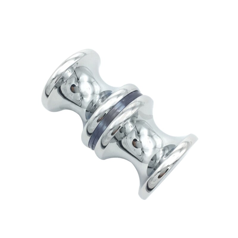 Solid Aluminum Alloy Glass Door Knob Puller Push Kitchen Bathroom Shower Cabinet Handle with Screw Home Hardware: D