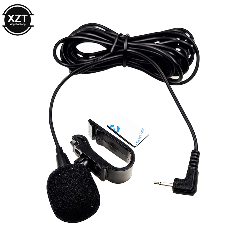 Profis Auto Audio- Mikrofon 2,5mm 3M Ellenbogen Jack Stecker Mic Mini verdrahtet Externe Mikrofon Für Auto DVD Radio 2 Pole Mono