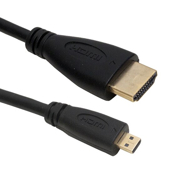 HDMI MALE MİCRO HDMI MALE GOLD 1,5 METERS CABLE POWERMASTER