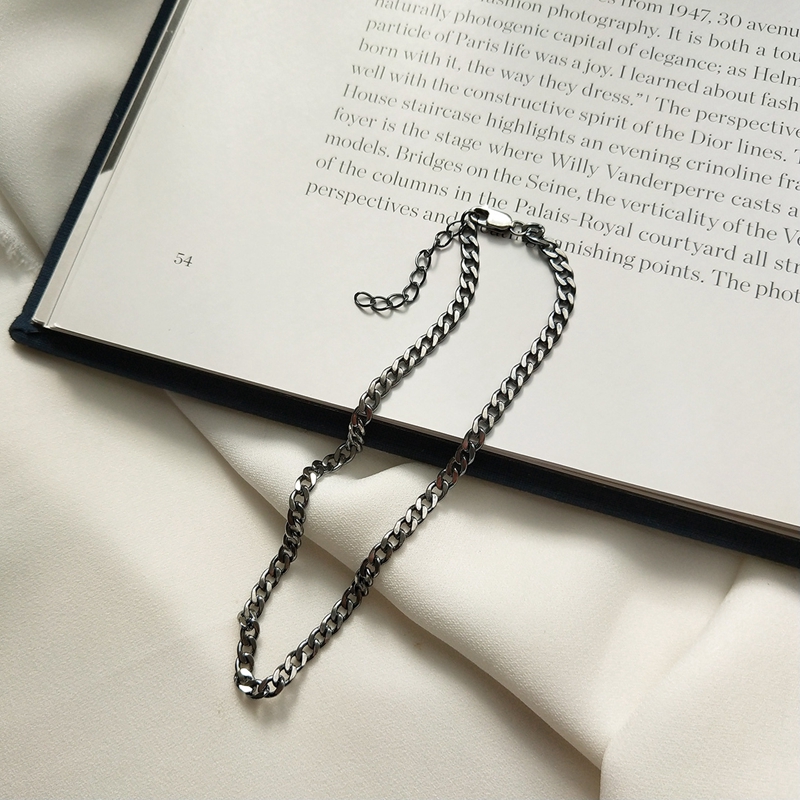 925 Sterling Zilveren Ketting Vintage Enkelbanden Zilveren Ruwe Keten Vintage Enkelbanden Voor Vrouwen Dames Enkelbanden Voet Sieraden
