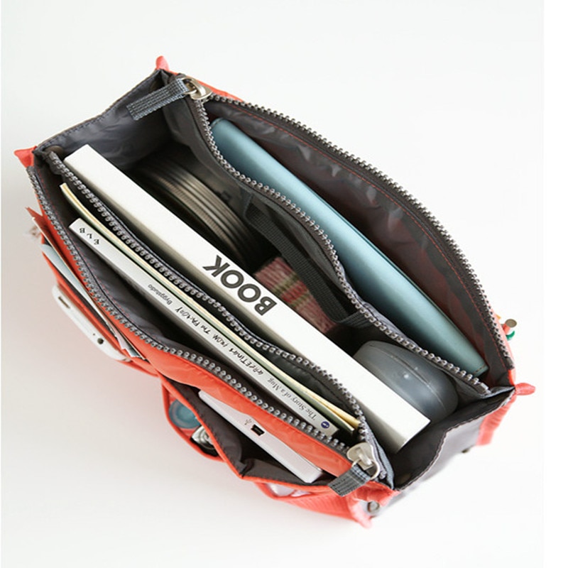 Bolsas de viaje multifuncionales de lona, bolsas de almacenamiento para cosméticos, bolsas de organizador informal para hombre y mujer