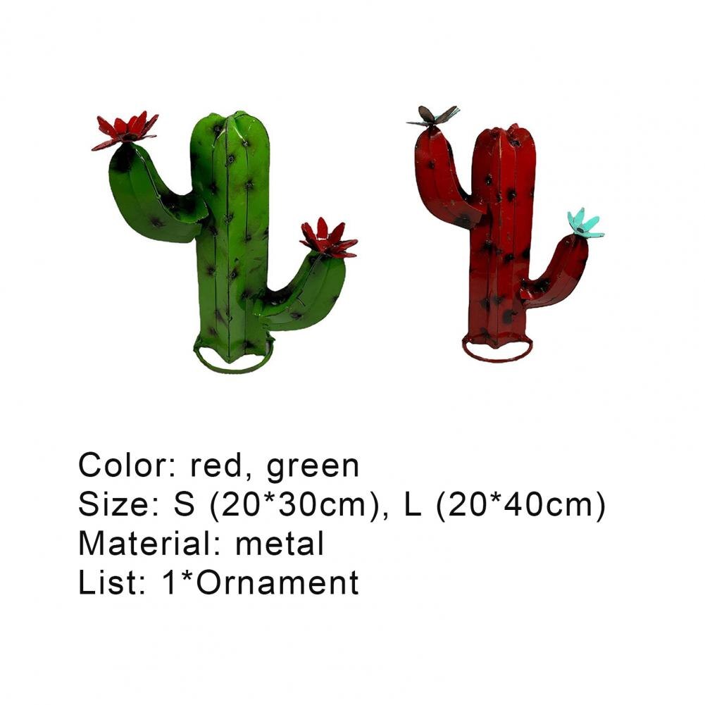 Cactus Sculptuur Langdurige Duurzame Metalen Desert Staal Saguaro Cactus Voor Tuin