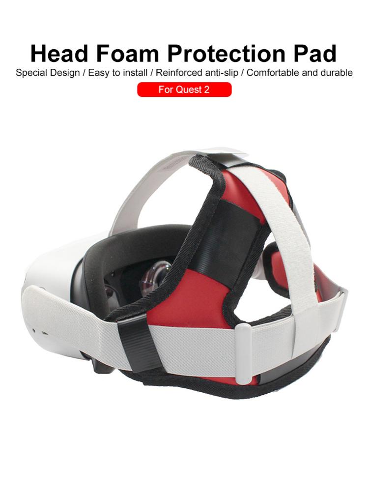 Anti-slip Head VR Strap Pad For Oculus Quest 2 Breathable Anti-sweat Pad Soft Cushion Headband Oculus Quest 2 Accessories
