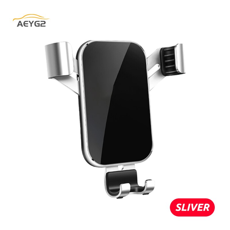 Support de téléphone portable de voiture pour Ford KUGA , support de Navigation GPS par gravité réglable, support de ventilation automatique spécial: KUGA Sliver