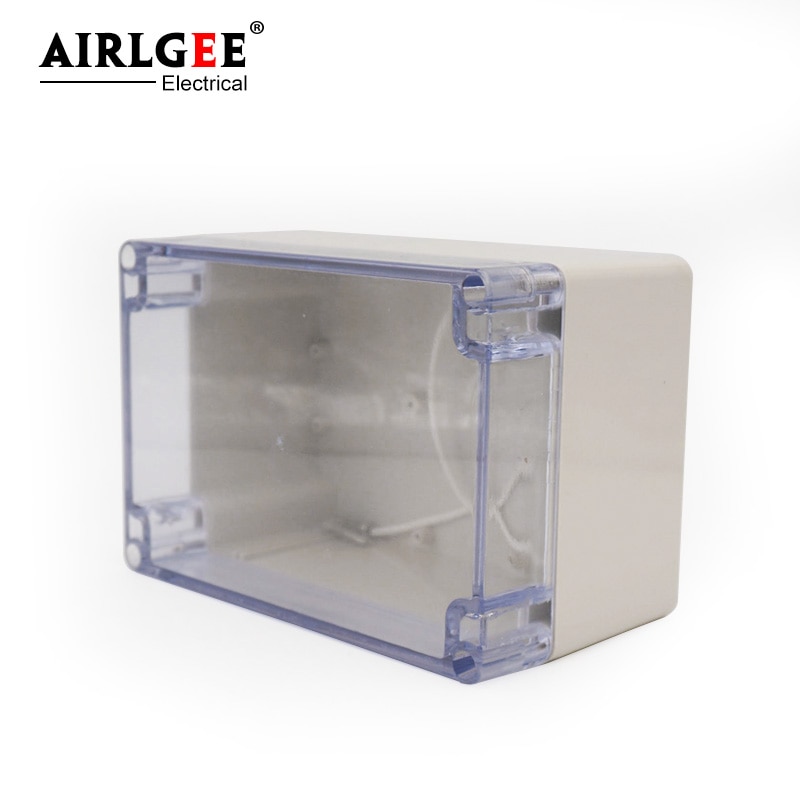 160 x110 x90mm transparent cover plastic waterproof and dustproof sealed junction box electrical box power supply line box