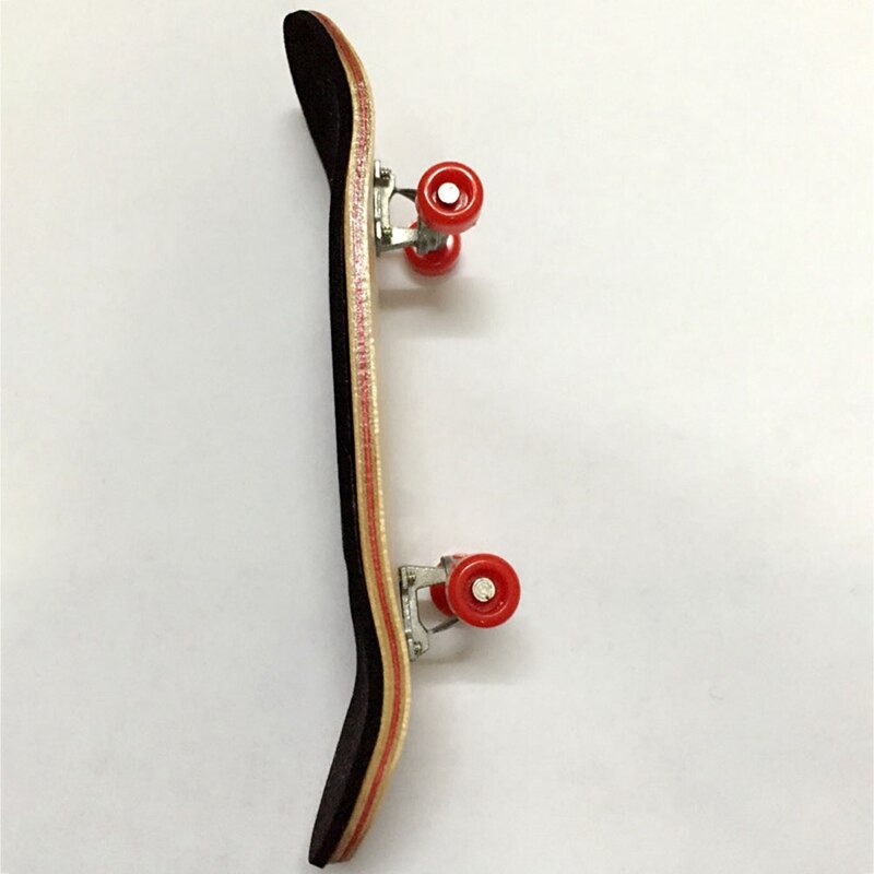 Finger skate board 1 pc tre finger finger skateboards tre basic gripebrett hjul