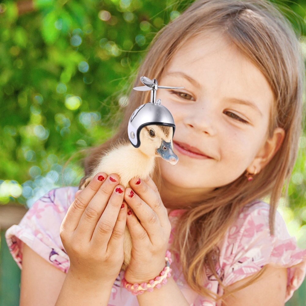 2pcs Chicken Helmet Protection Helmet Hens Pet Supplies Pet Hat for Chicken