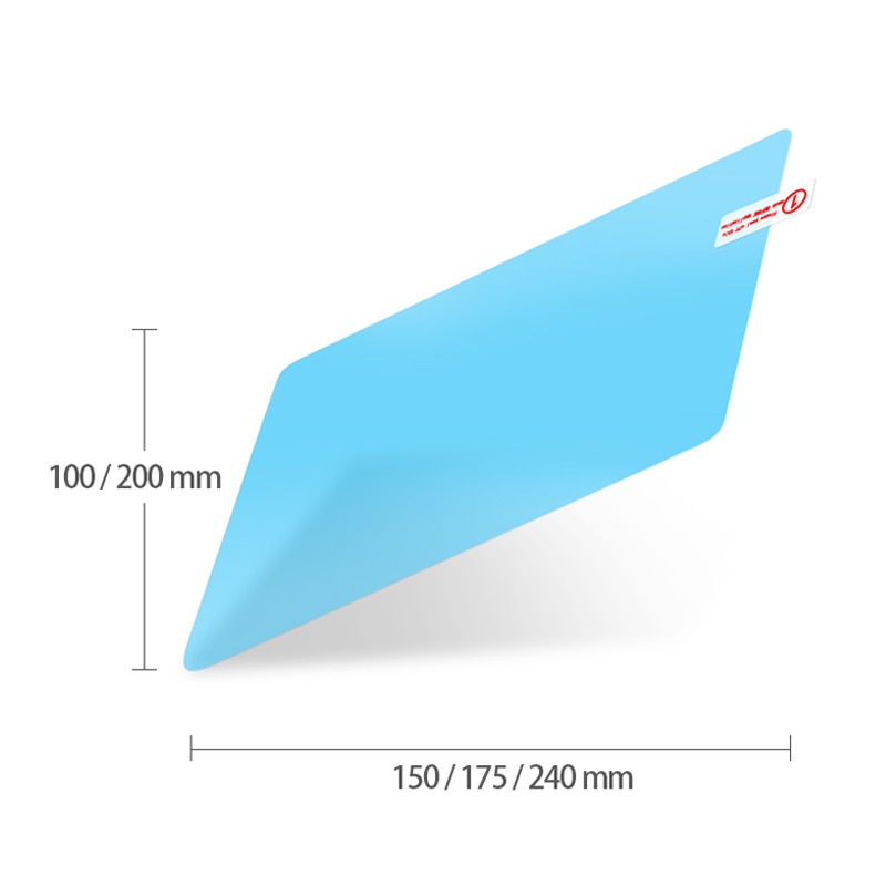 Film de protection Anti-buée pour rétroviseur de voiture, étanche à la pluie, pour le nettoyage du pare-brise