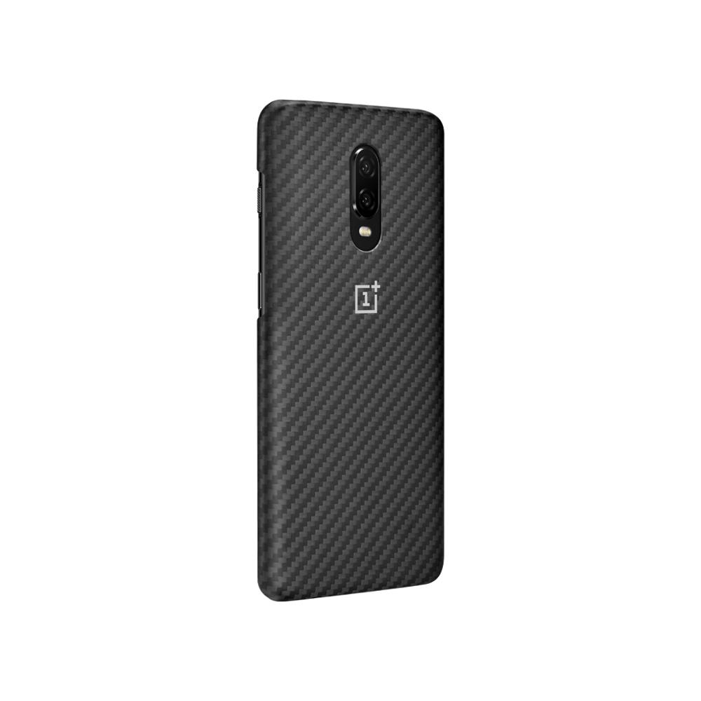 Oneplus 7 Pro funda Original 100% de Oneplus funda protectora oficial de Nylon parachoques arenisca funda one plus 7 Oneplus 7T: Oneplus 7T Pro / Half-Karbon