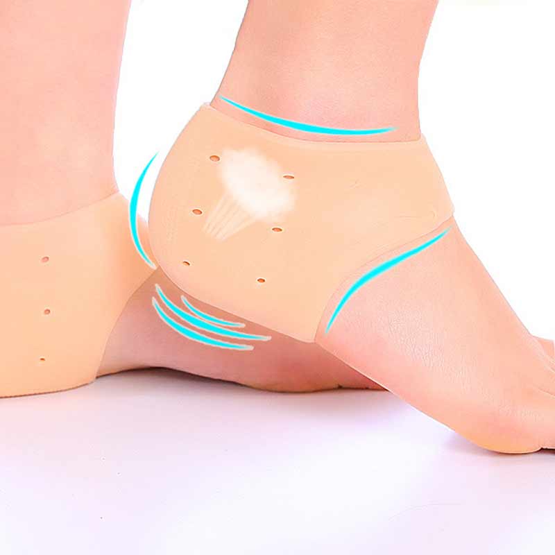 Antepié de silicona almohadillas Gel plantillas pedicura calcetines juanetes Corrector separador para dedos del pie Hallux Valgus corrección cojín Gel almohadilla: 1 Pair F