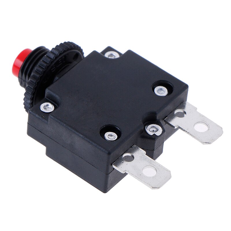 Circuit Breaker Overload Protector Switch Fuse For 3A 4A 5A 6A 8A 10A 15A 20A 30A Thermal Switch Overload Protector Push Button