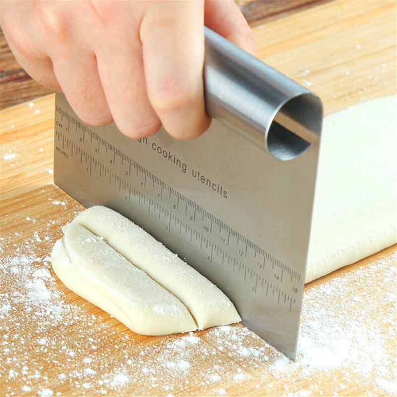 Accesorios de cocina, espátulas de acero inoxidable para Pizza, masa, Fondant, cortador de patatas, Espátulas para repostería, cortadores, herramientas de cocina