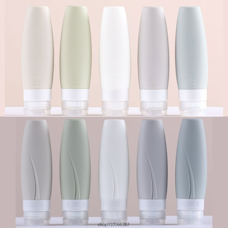 Leak Proof Travel Bottles Set Travel Containers Travel Size Toiletries with Portable Quart Bag Storage Shampoo Lotion