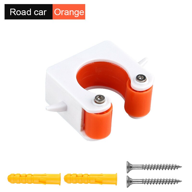 Bicycle Rack Storage Bicycle Parking Rack Buckle Road Mountain Bike Wall Mount Hook Portable Indoor Vertical Bike Storage Cycl: Road type red