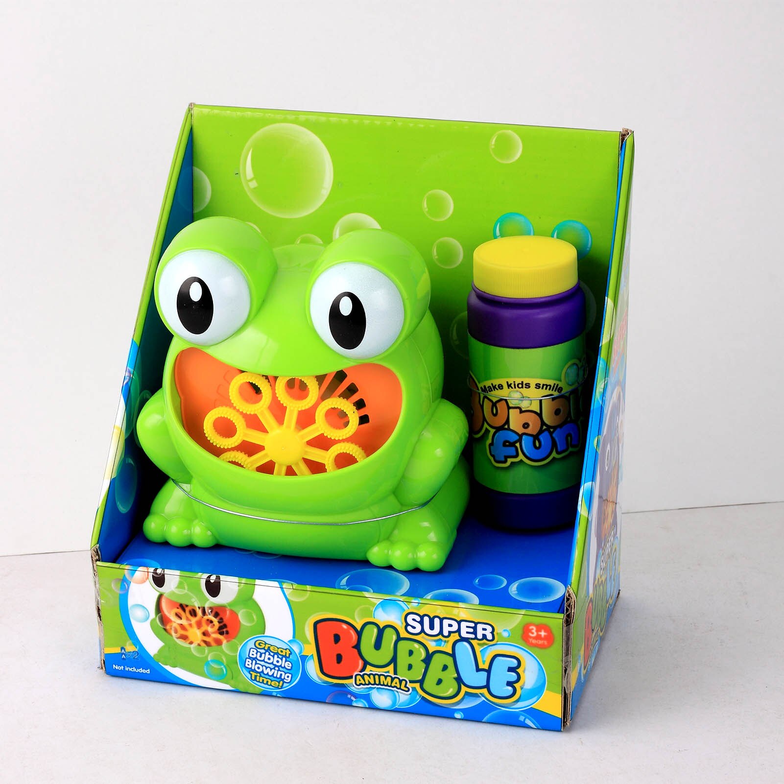 Bubble Machine Frog and Hippo Bubble Machine-Suitable for children, toddlers boys and girls baby shower toys