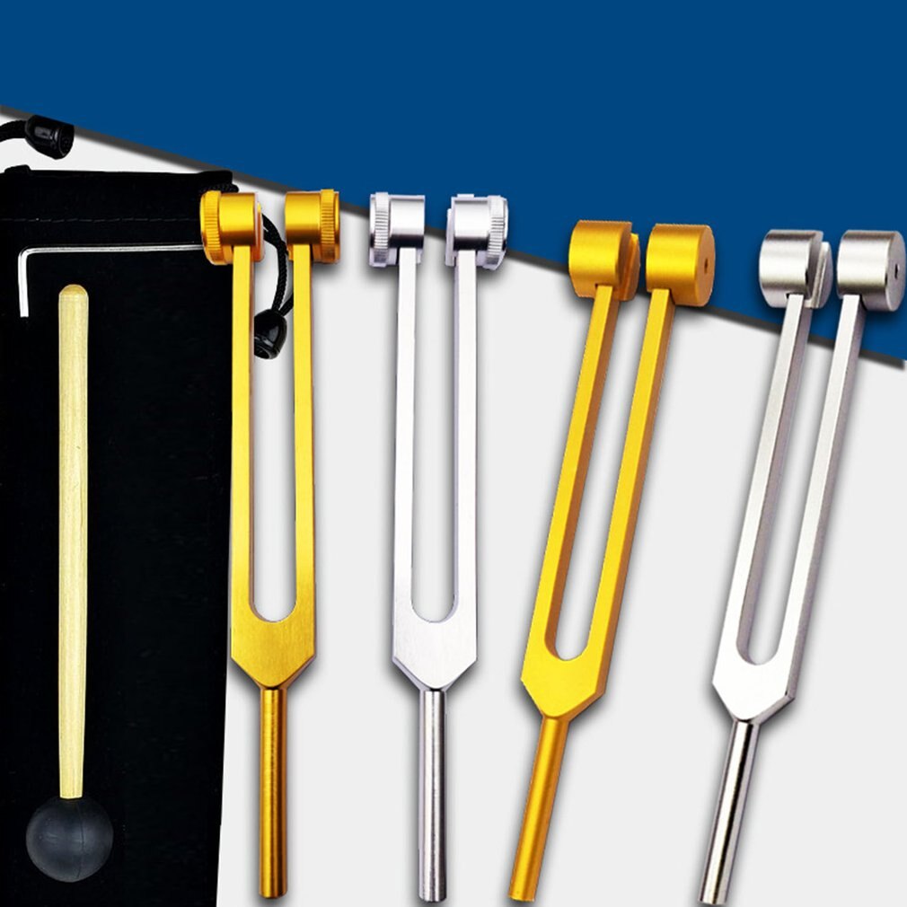 Tuning Fork 128 Hz With Bead Base For Ultimate Healing And Relaxation Aluminum Alloy Acoustic Tuning Fork