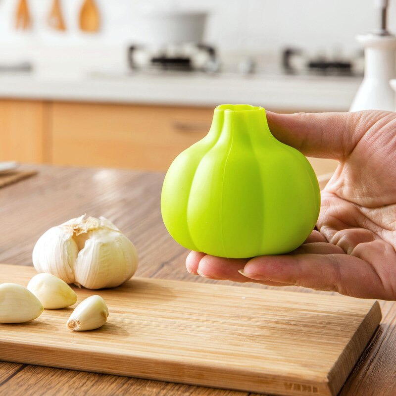 LMETJMA – éplucheur magique d&#39;ail en Silicone, éplucheur, éplucheur, gadget de cuisson pour légumes, utile, D0013