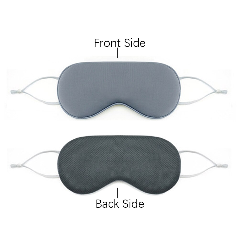 1pc dubbelzijdige slaapmaskers van ijszijde, oogmasker met schaduw, blinddoek, verstelbare ooglap, reisontspanningshulpmiddelen voor de ogen: 03