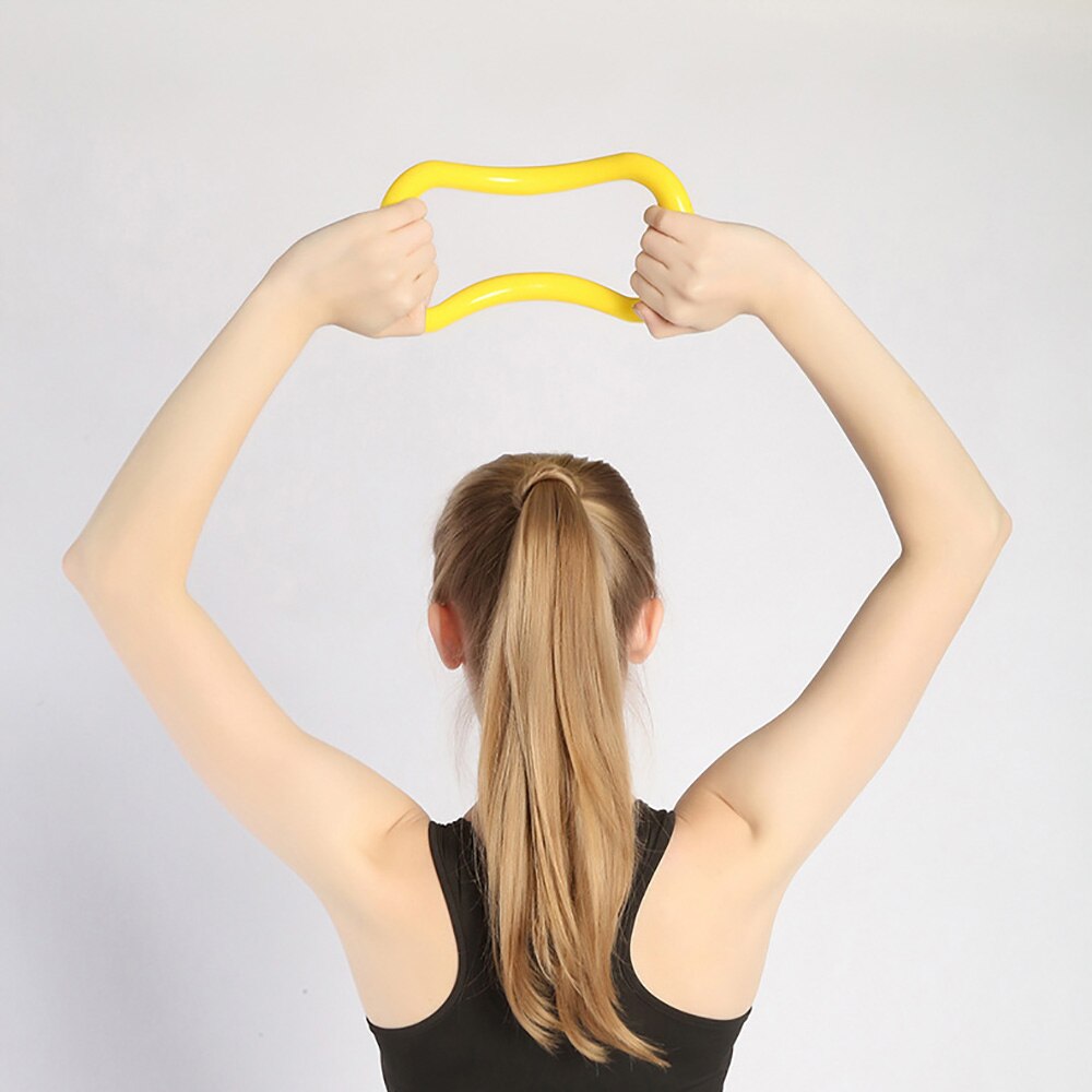 1Pc Yoga Circle Equipment Multifunction Yoga Ring Pilates Workout Fitness Circle Training Resistance Support Tool Calf Home