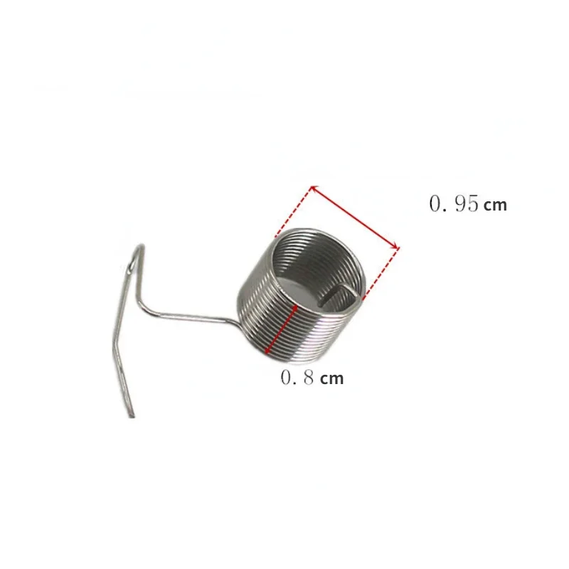 Resortes de puente planos para coche, piezas de máquinas de coser industriales, accesorios de costura de bucle de hilo de punto de aguja única, 10 Uds.