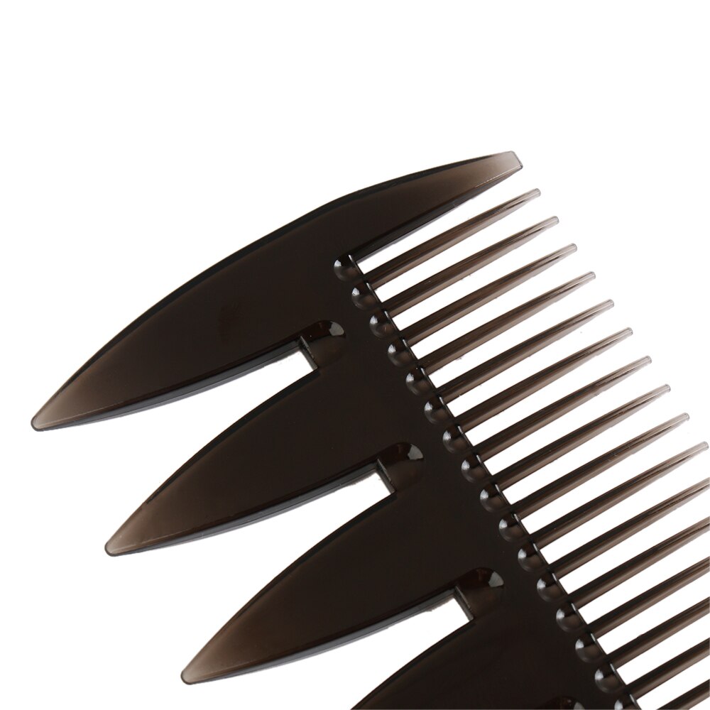 ! 1PC Wide Tooth Hair Brush Fork Comb Men Beard Hairdressing Brush Barber Shop Hair Styling Tools Salon Accessory Five Styles