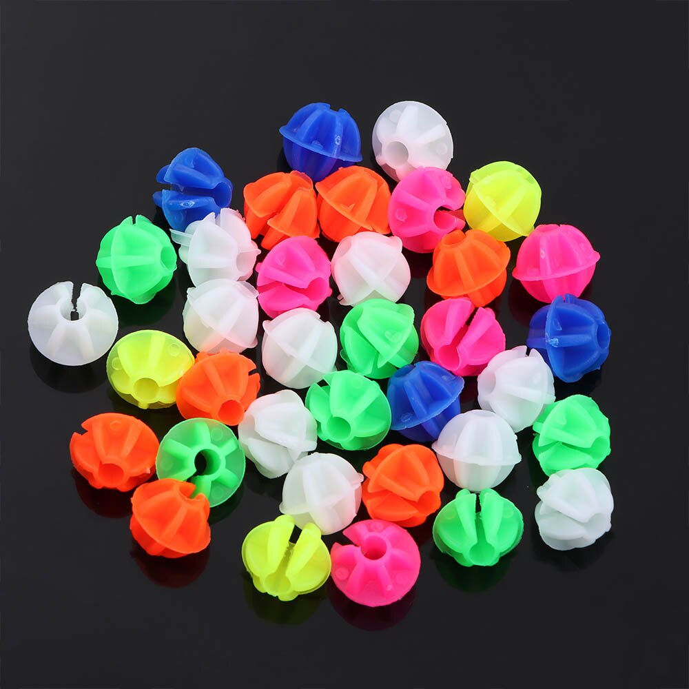 1Set Colorful Safety Kids Clip Bicycle Round Multi-color Love Heart Stars Wheel Bike Accessories Decoration Bead Spoke Beads: 5