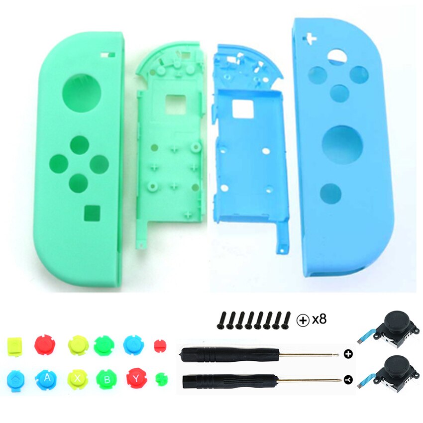 JCD For Nitend switch JoyCon Controller Plastic Housing Shell Case for NS NX Joy Con Cover Repair Parts: XC