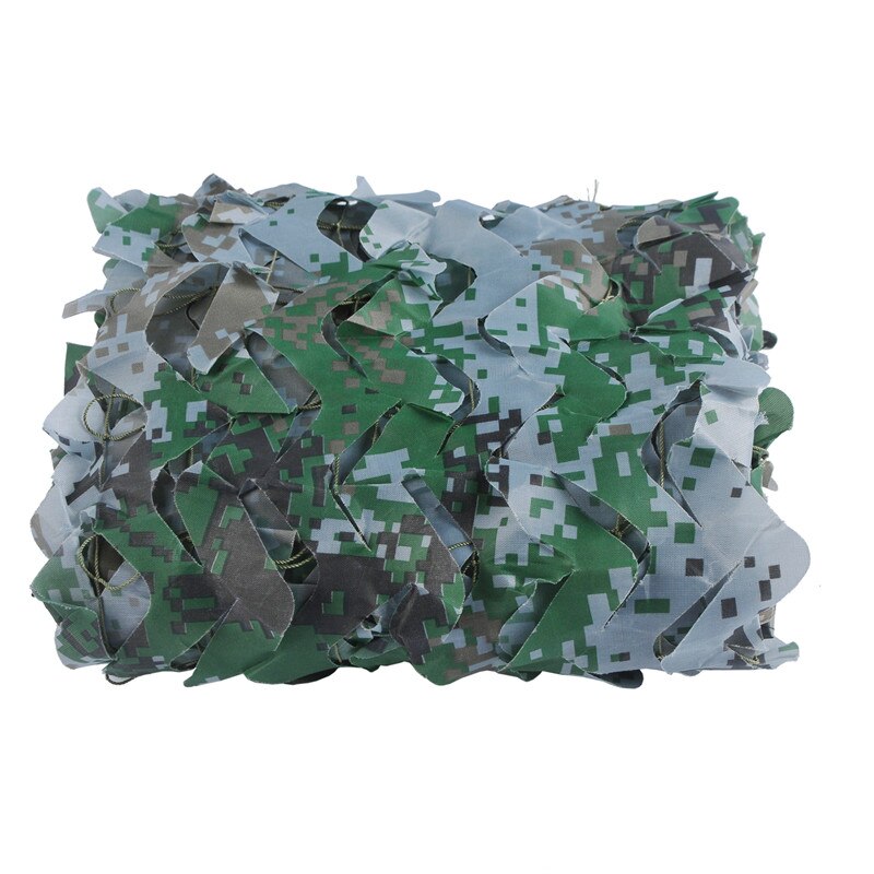1.5m*2m hjem dekorere markiser camo nett 150d polyester oxford hage hage dekorasjon camping fotturer camo netting hageartikler: 002