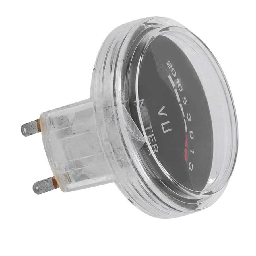 Mini High Accuracy VU Meter DB Level Meter Amplifier Level Audio Meter with Blue Backlight