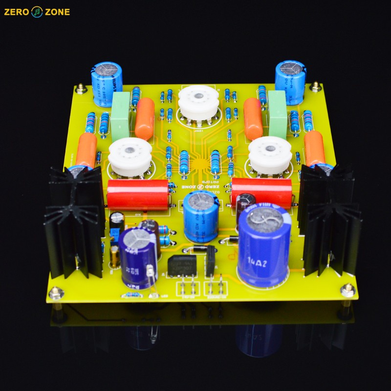 Zerozone PRT07B Tube Voorversterker Afgewerkt Boord Koorts Gal Base Op Marantz 7 (M7) Circuit