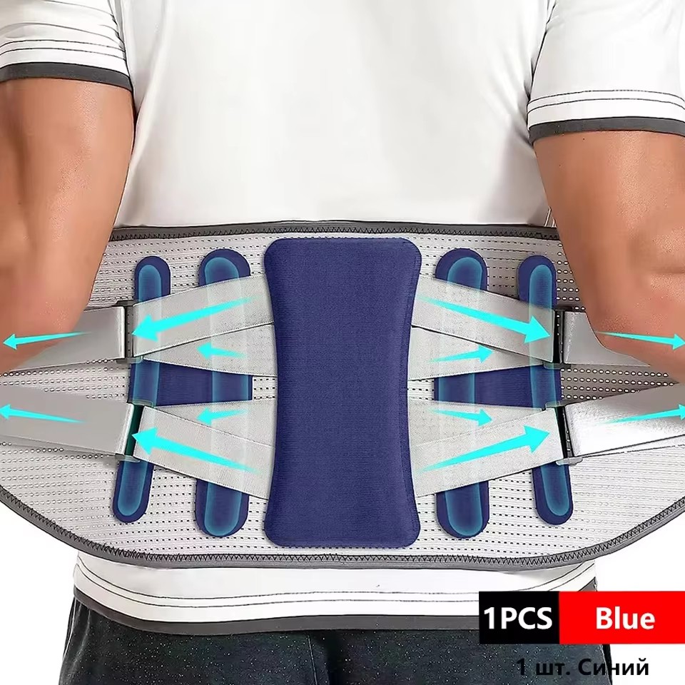 KoKossi 1 stuks druk ademend verstelbare taillebeschermer lendensteun gym vaste riem fitness stalen plaat ondersteuning unisex: XXL / YELLOW