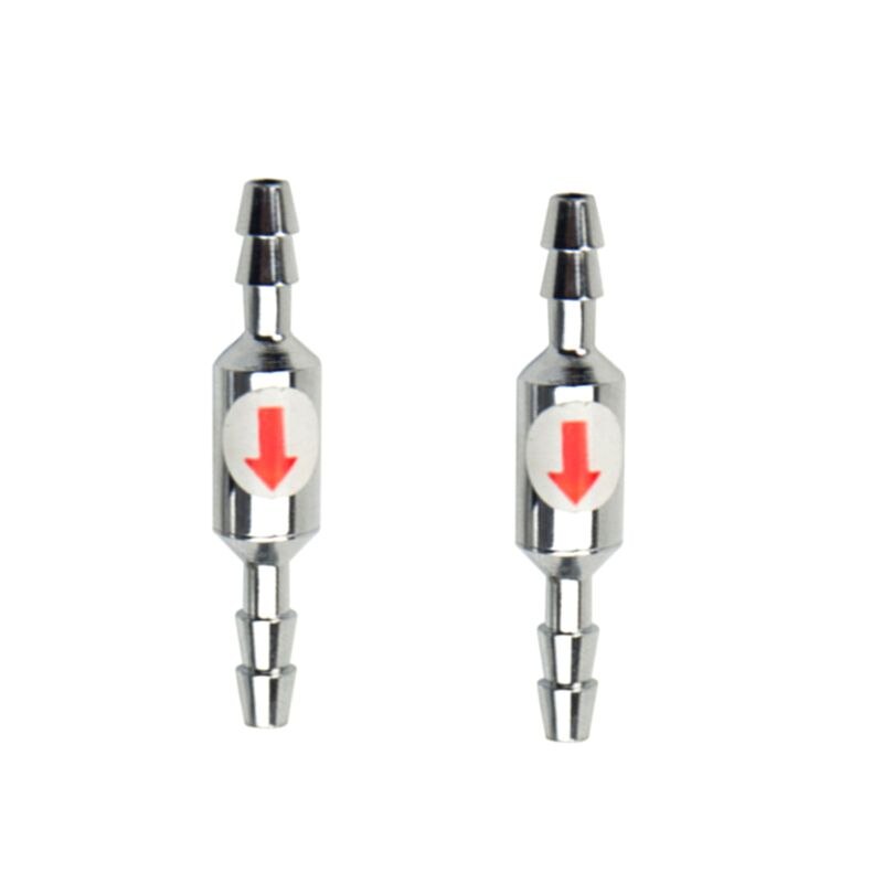 Aquarium Stop Valve Anti-carbon Dioxide CO2 Check Valves Stainless Steel Bubbler Refiner For Carbon Dioxide Equipment D0AC