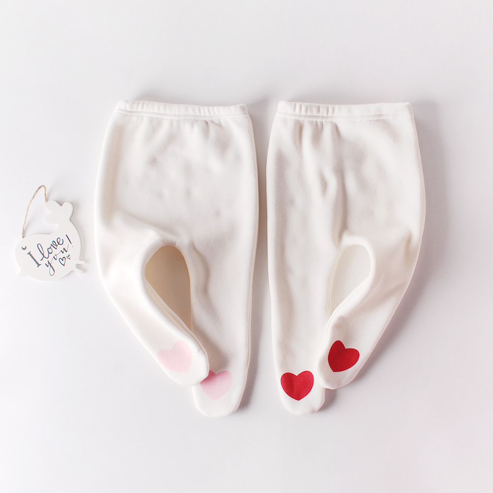 Koodykids Baby Hosen Winter Baby Legging Hosen Strumpfhosen Dicke Fleece Baby Mädchen Leggings Plus Samt Strumpfhosen Baby Strumpfhosen 0- 2 jahre
